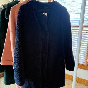 GAP Dark Blue Teddy Jacket
